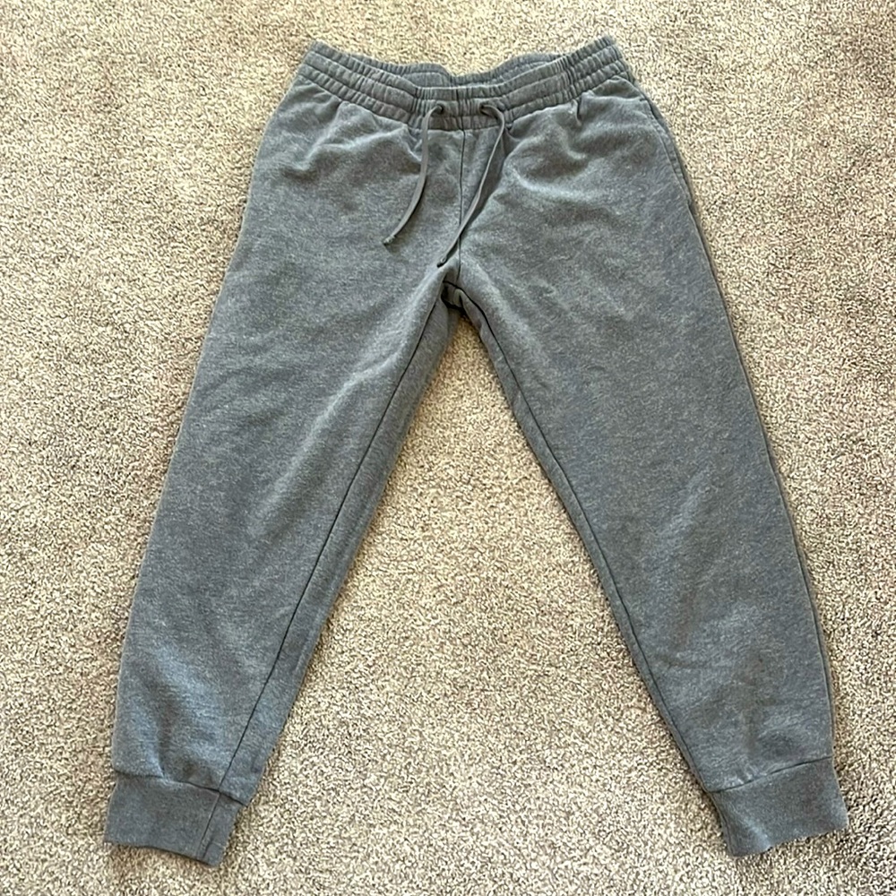 Large men’s gray fleece sweat pants  from Tek Gear